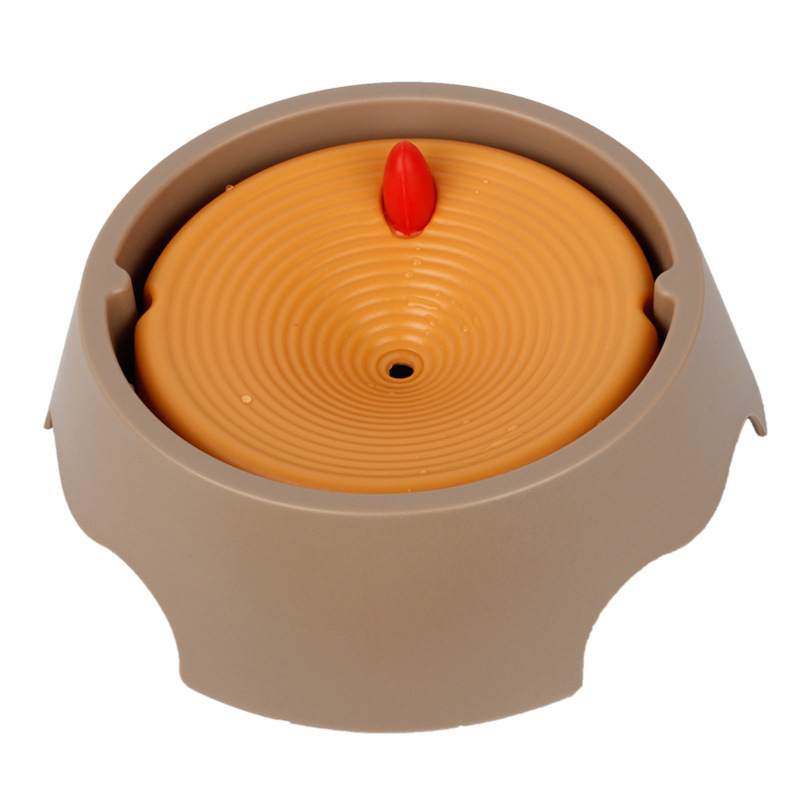 Perro bebedero boca no húmeda gato tazón de agua gato protección del cuello del gato flotabilidad cuenca mascota antidetonante dispensador de agua flotante