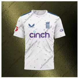 2026  Englanderrra板球男子女士短芒T恤版Young Sheets Ashos