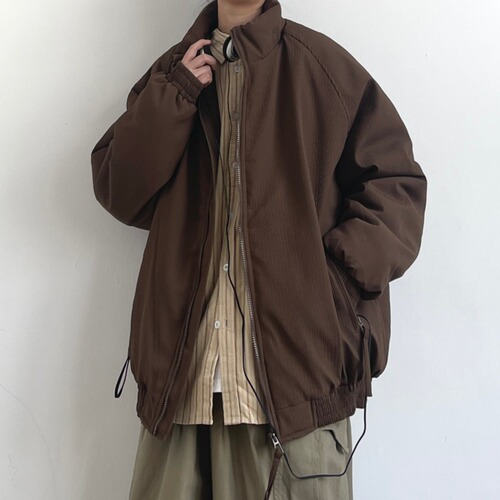 JOYZONE Winter American Retro Unisex Cotton Jacket Loose Thick Collar Trend Brand Outerwear Warm Top