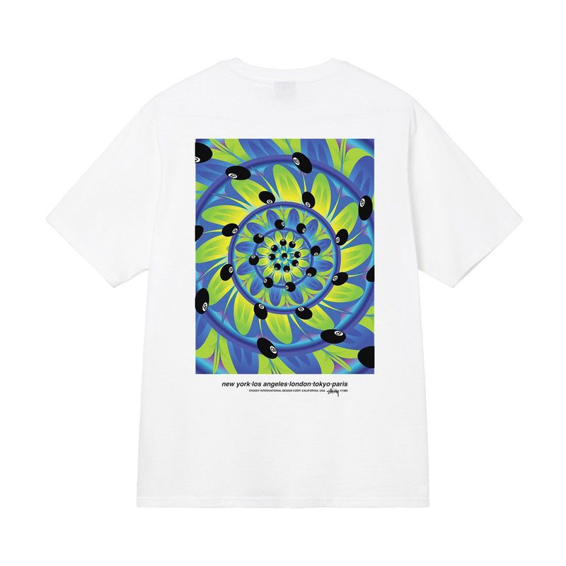 Stussyスチュアート2025新型男女半袖tシャツ夏男性ゆるい240g重ポンド高品質tシャツ|undefined