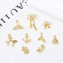 纯铜新款飘带蝴蝶结项链配饰女保色电镀设计感时尚百搭锁骨链材料