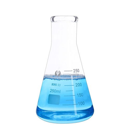Conical flasks glass 250ml 500ml 100ml 50ml glass triangular flasks conical flasks beakers laboratory equipment