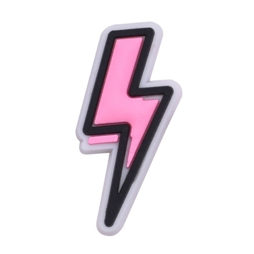 Nuevos dijes rosas para zuecos, clips desmontables para zapatos Crocs para niños y niñas, accesorios DIY para zapatos de jardín.