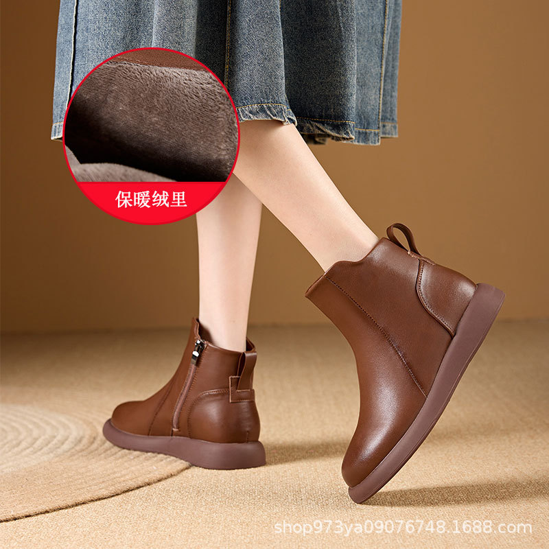 다크 브라운 기모