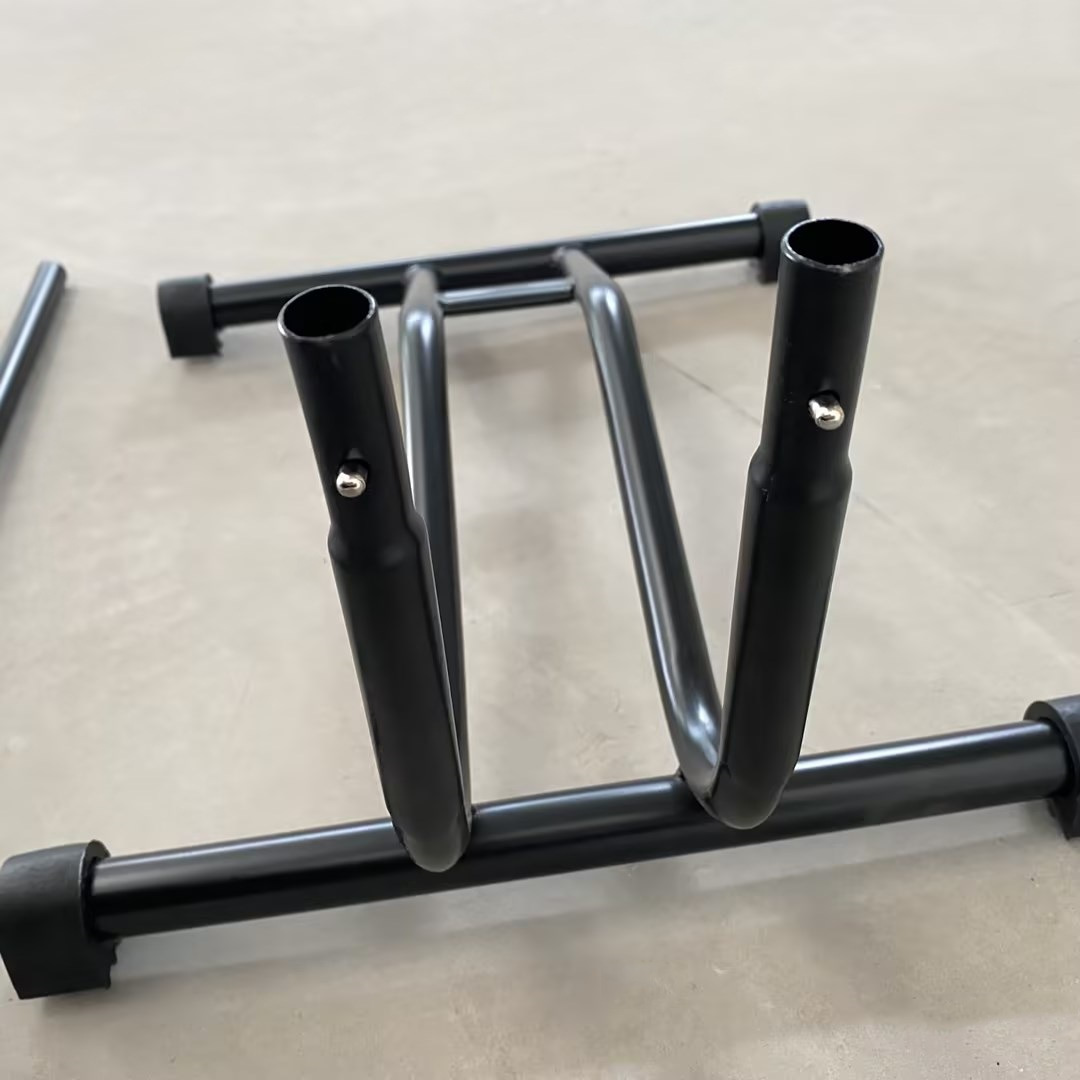 Soporte de exhibición de bicicleta de montaña estante de estacionamiento tipo L bicicleta plug-in bicicleta estante de estacionamiento mesa de reparación marco