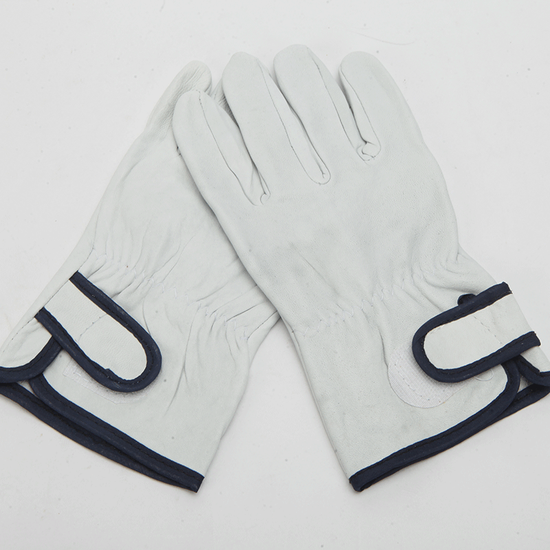 防护用品劳保头层羊皮司机手套机械维修防护手套短款焊工手套园林