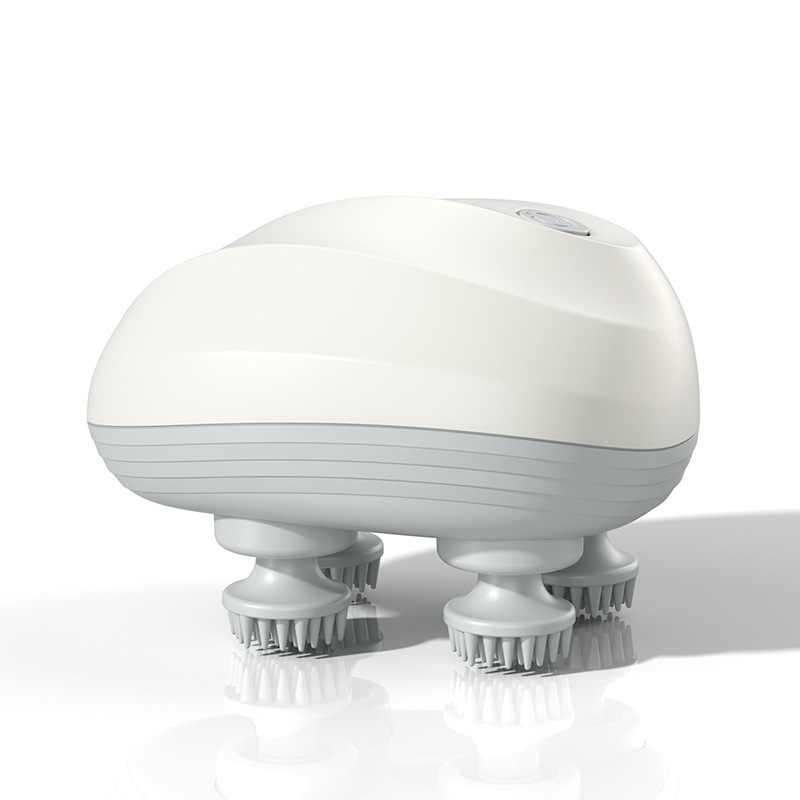 新型家庭用電動揉み振動防水充電多機能ヘッドマッサージ器頭皮ヘッドマッサージ器|undefined
