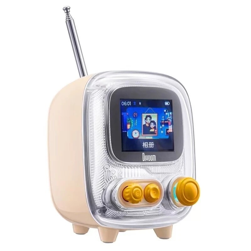点音デスクトップbluetoothスピーカーテレビ復古ラジオ無線アルバム歌詞Tiivooスピーカープレゼント|undefined