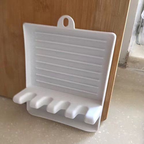 Creative pot lid holder, kitchen utensil storage, spatula and spoon stand, chopstick organizer, cookware shelf, countertop rack, pot and lid storage solution