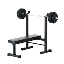 跨境工厂weightlifting bed黑色家用室内举重床卧推架健身器械