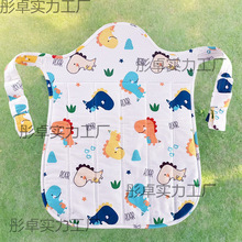 老式传统婴儿背带云南贵州四川宝宝前后背式广东背巾带兜背被背扇