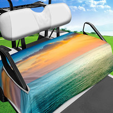 超细纤维高尔夫球车座套 高尔夫球车座椅毛巾毯 易于清洁和安装海