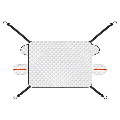 Car snow shield — windproof feature