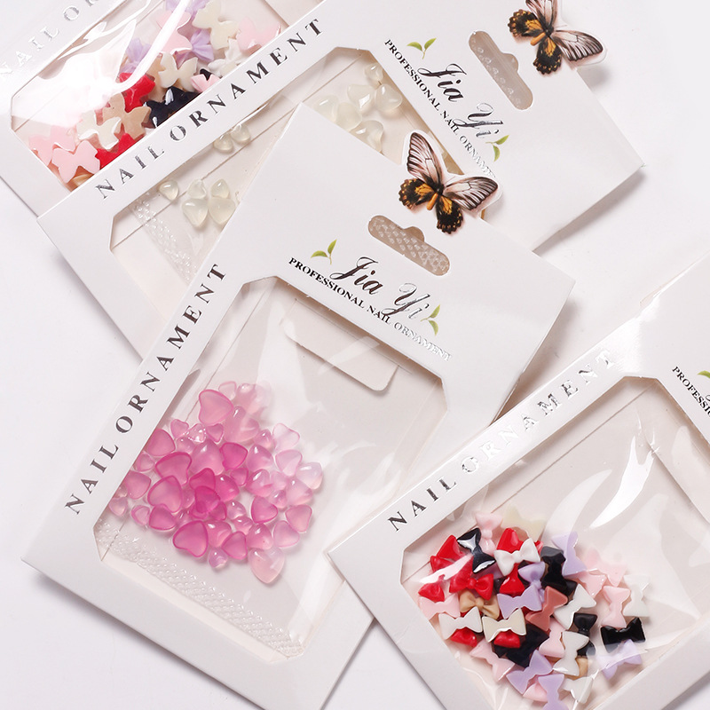 Decoraciones de la tarjeta de papel de Sol Rojo en línea Diamante pedo melocotón Flor de cinco pétalos arco que cambia de luz bolsa de amor Joyería de diamantes