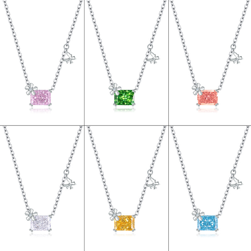 Rectangular necklace