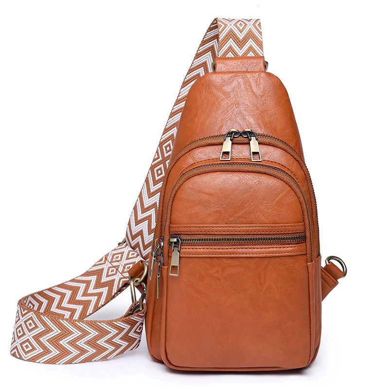 Shoulder bag, universal chest bag, retro phone bag, high-quality style