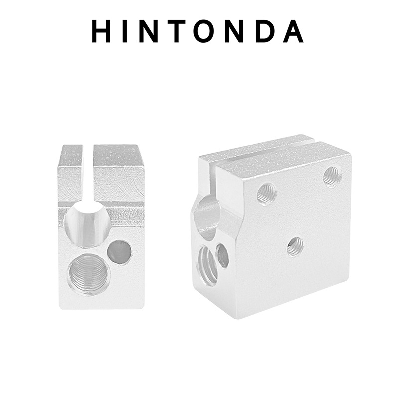 HINTONDA 火山加热铝块改良升级新款E3D Vyper 热端挤出3D打印机