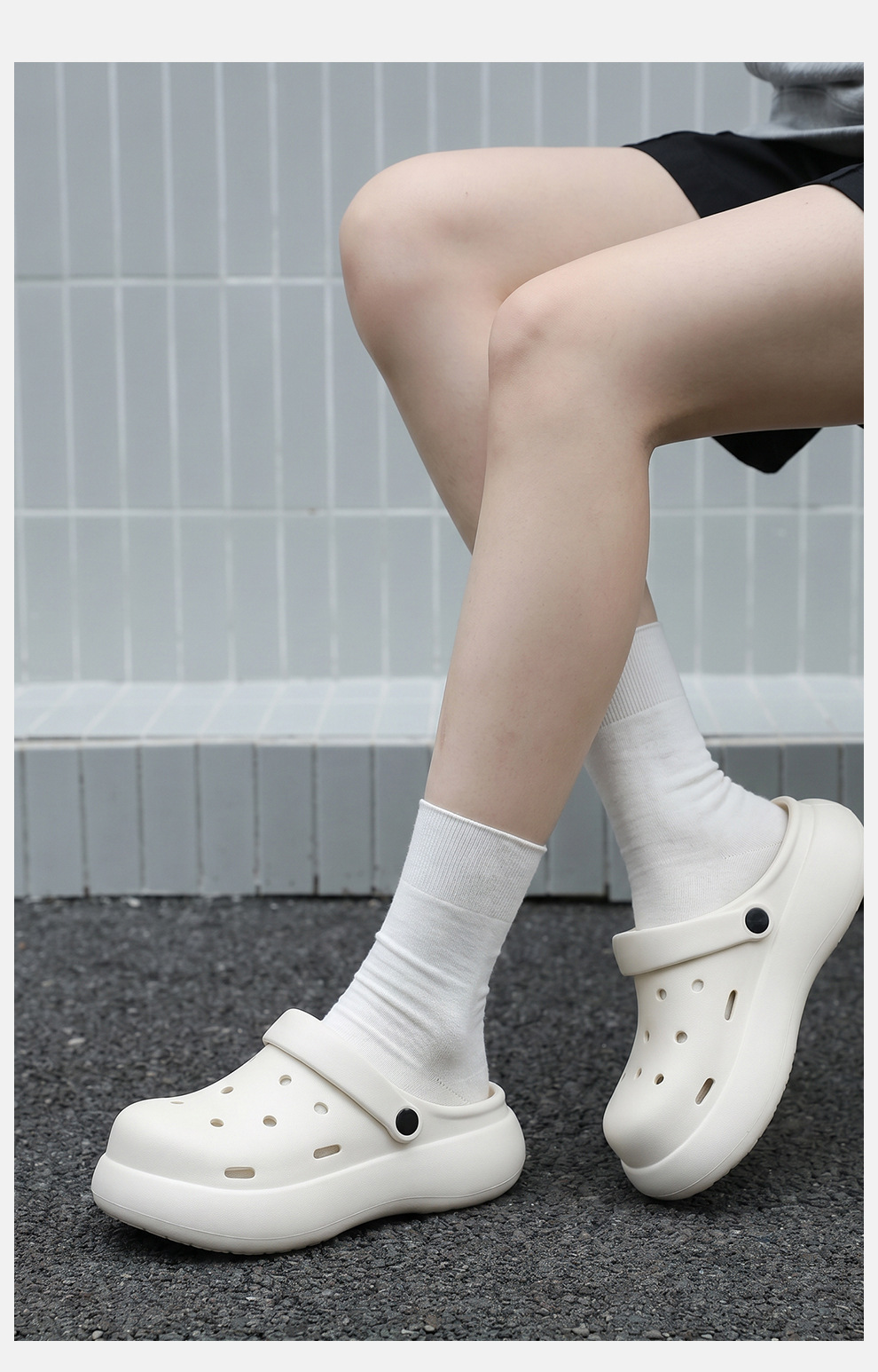 Damen Slipper Mit Dicker Sohle Rutschfest Für Den Strand_voghion.com