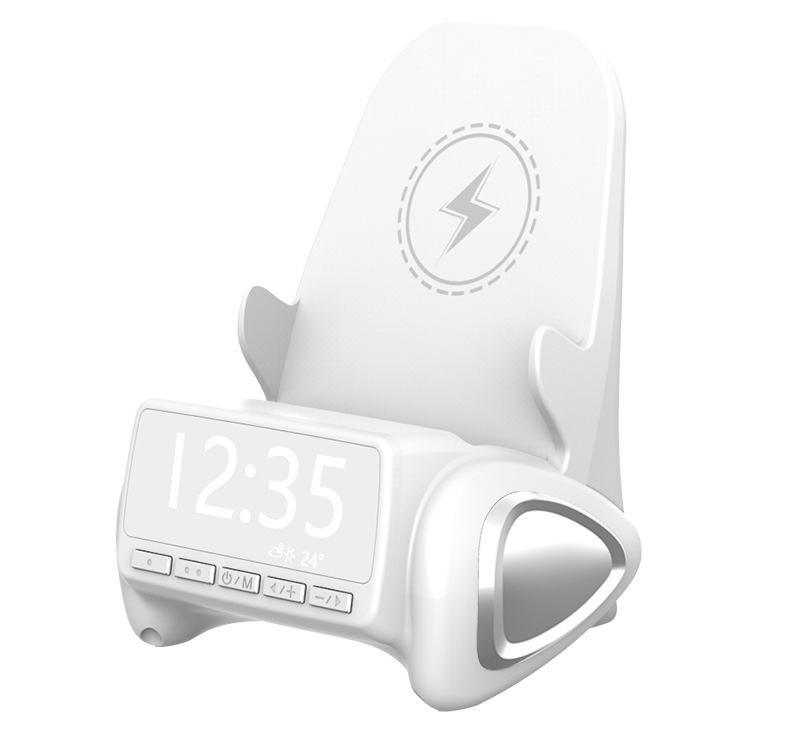 新商品無線充電携帯電話スタンド音響充電宝聴歌追劇bluetooth多機能拡声器代発|undefined
