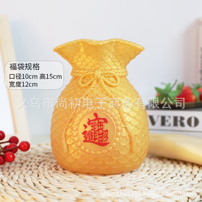 Oro trigo oído flor seca fortuna fruta bolsa de dinero salón decoración ramo apertura inauguración Nuevo Hogar regalo Año Nuevo