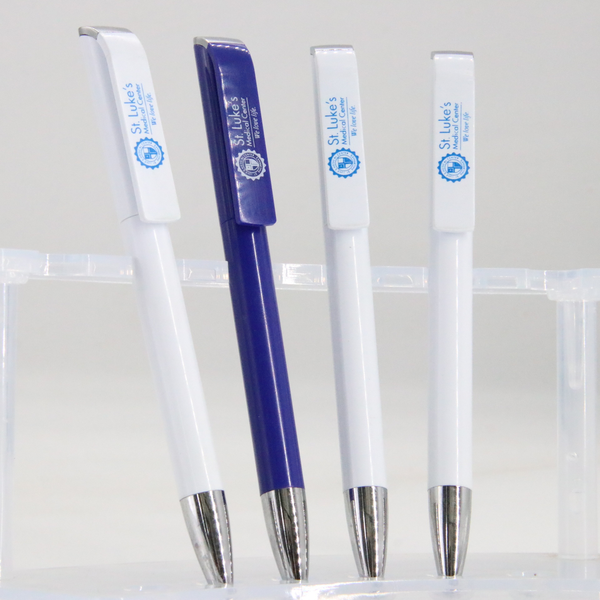 Rotary plástico bala recarga láser logotipo Oficina suministros de escuela fábrica al por mayor publicidad pluma firma pluma