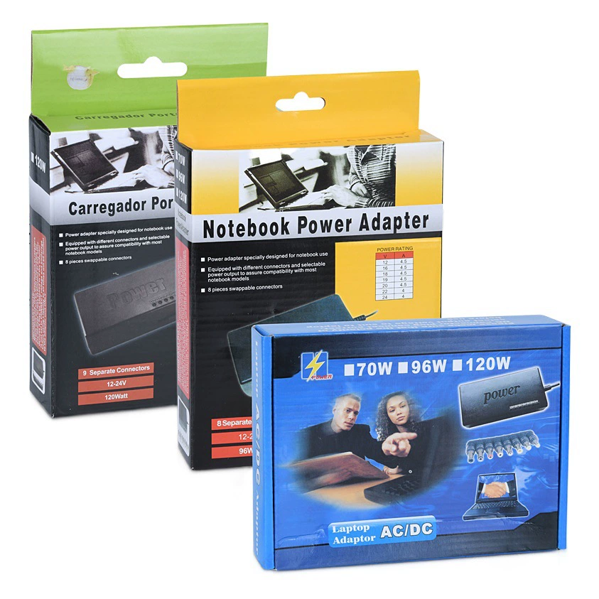 Шэньчжэнь завод 96W многофункциональный ноутбук адаптер питания 12-24V ноутбук зарядное устройство