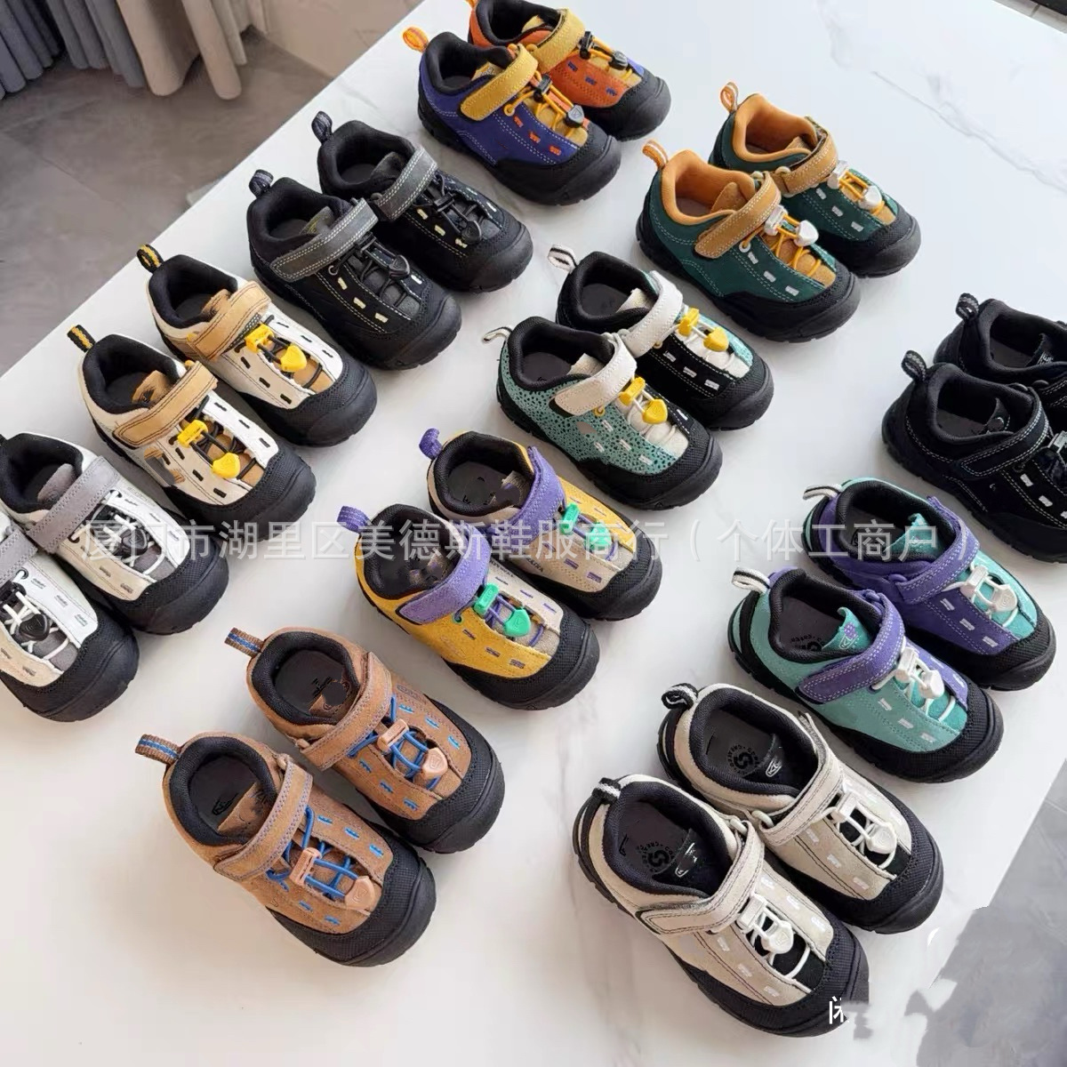 Putian Kidsren's Shoes Keen Kidsren's Outdoor Non-Slip Hiking Hiking Shoes Boys and Girls Sports Shoes Baby Casual Shoes