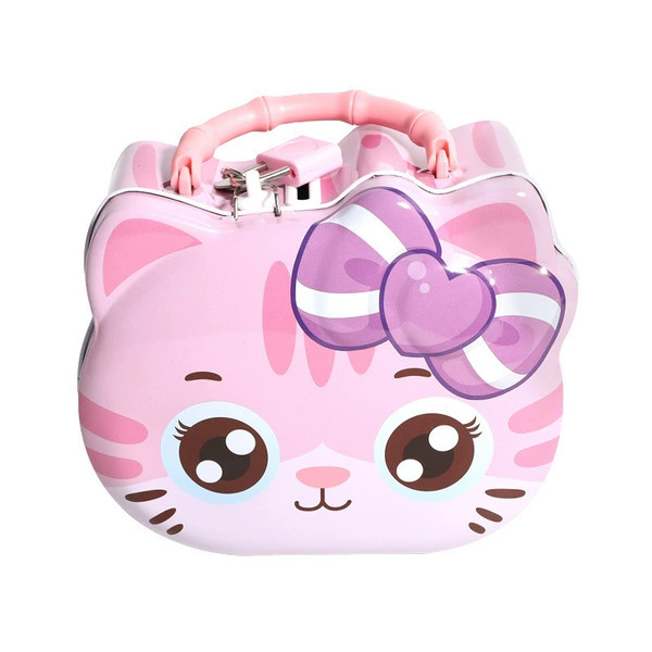Purple Pink Cat S-264 Password Padlock