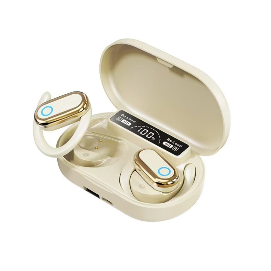 2025 nuevo modelo de banco de energía X95 auriculares inalámbricos Bluetooth tipo colgante sin oído, alta calidad de sonido, larga duración de la batería transfronteriza image 3