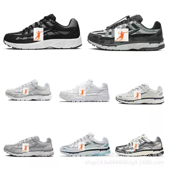 Authentic Putian P-6000 Athletic Shoes for Men and Women, Running Shoes, Wear-resistant, Cushioned, Retro Dad Sneakers