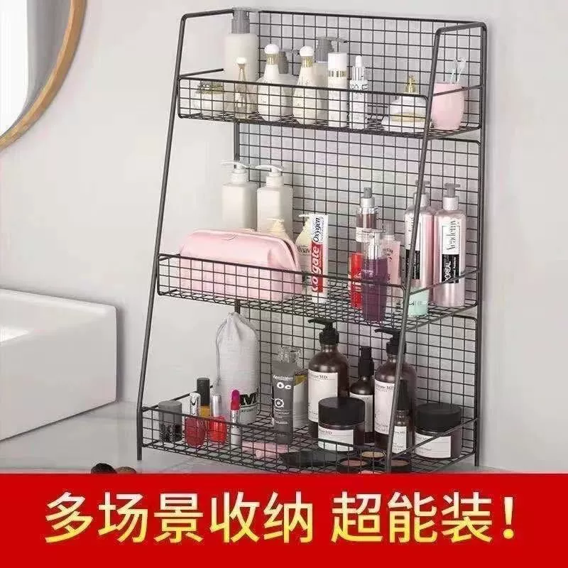 Настольный шкаф для хранения косметических полок