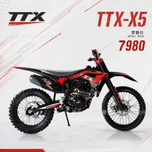 TTX-X5 Off-Road Motosiklet, İkili Qaz, Dörd Rejim, CB300 Mühərrik