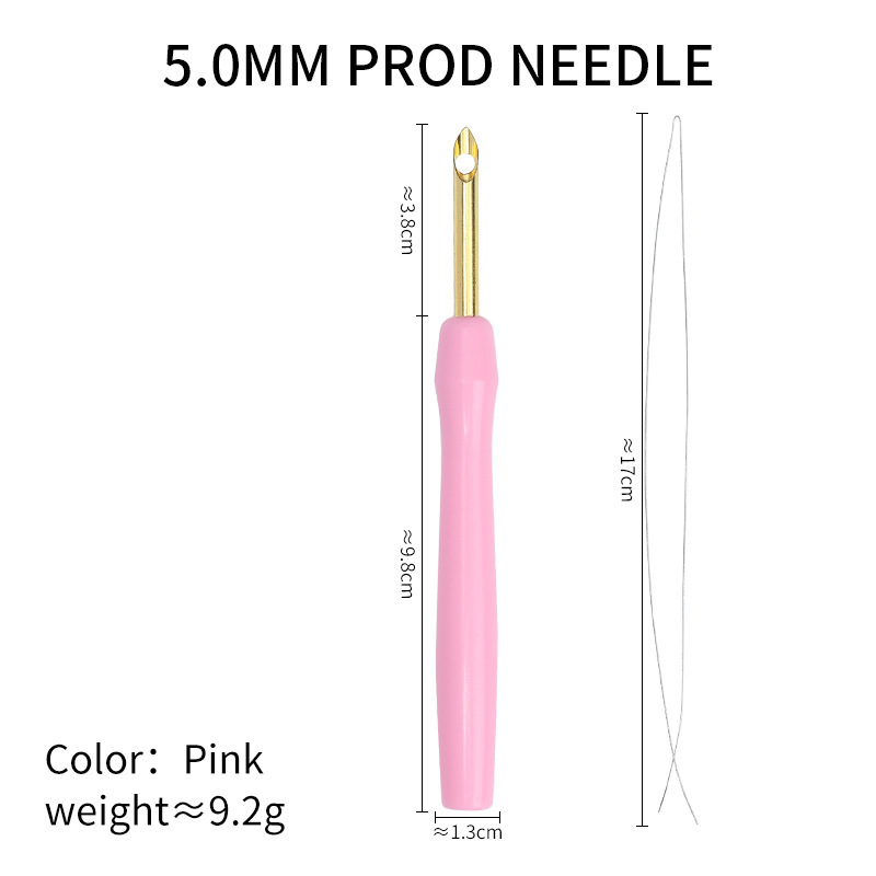 Bolígrafo de mango de plástico nuevo transfronterizo, pinza rusa, pinza de bordado, pinza de lana gruesa, pinza, pinza de bordado