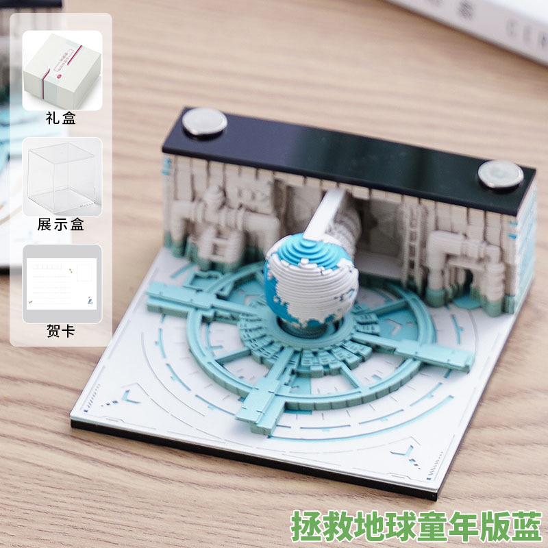 Save the Earth Childhood Edition Earth Blue Display Box Caja de regalo