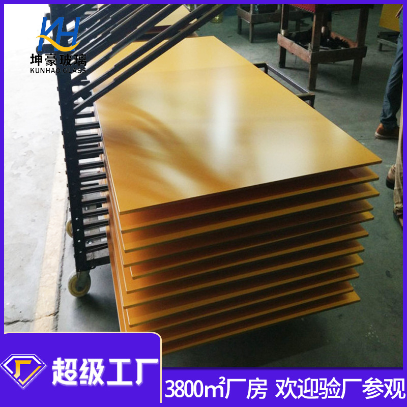 专业生产 8mm/10mm家具玻璃 烤漆工艺玻璃 彩色幕墙玻璃价格实惠