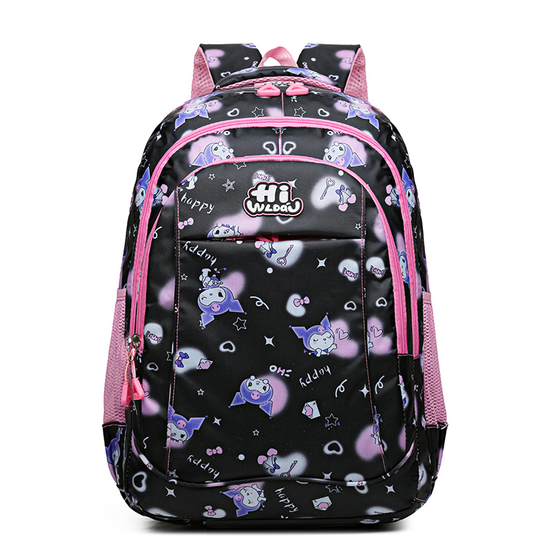 Mochila transfronteriza moda escuela secundaria escuela primaria niños niña mochila escolar linda impresión mochila de gran capacidad