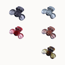 简约款刘海中号抓夹三半圆珍珠底夹手工diy女士发夹配件饰品批发