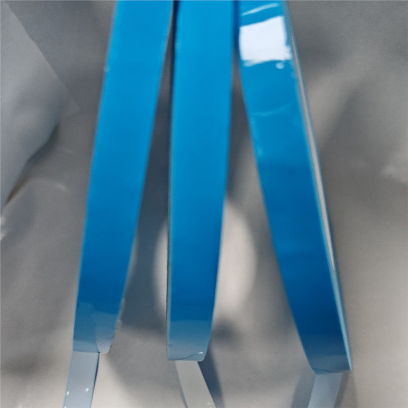 蓝膜导热双面胶 绝缘耐高温玻纤散热胶带led面板灯条导热双面胶带