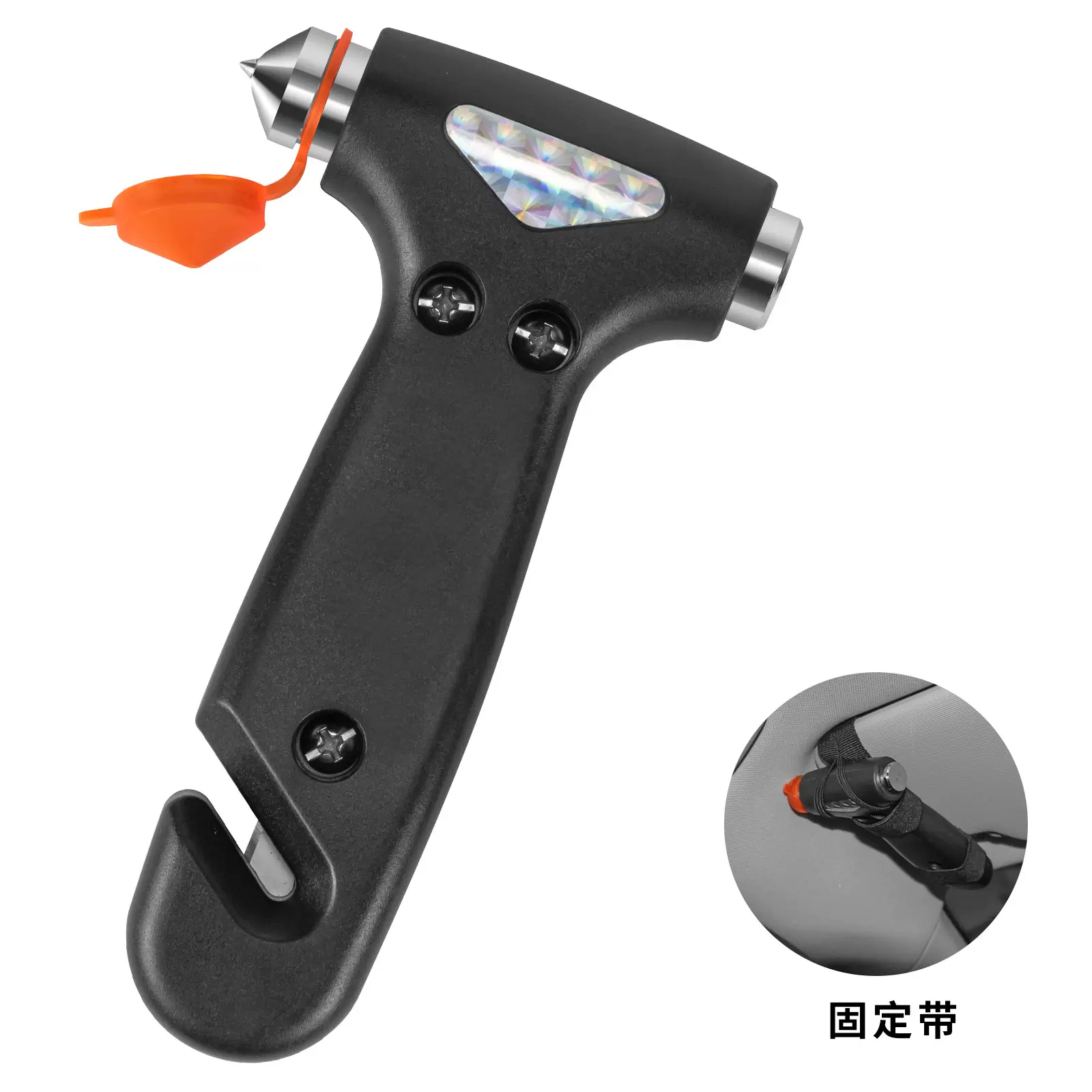 跨境专供多功能汽车破窗安全锤车载迷你便携应急逃生工具锤批发