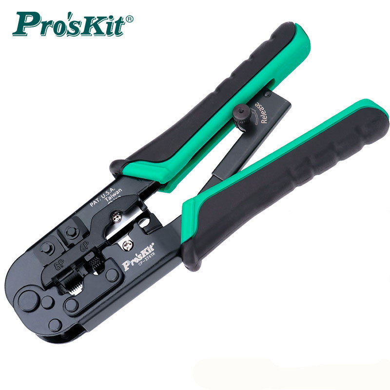 台湾宝工原装进口4P6P8P网线钳网络压接钳做水晶头压线钳CP-376TR