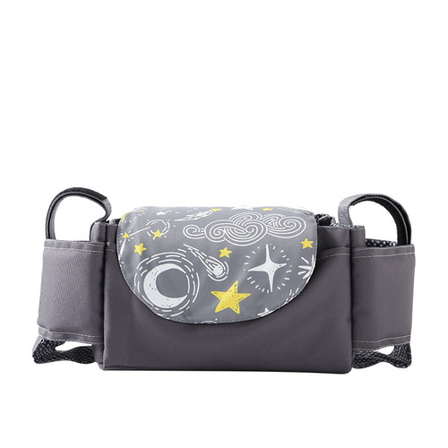 Stroller bag, baby stroller bag hook, storage bag, stroller storage basket rack, artifact for walking your baby out