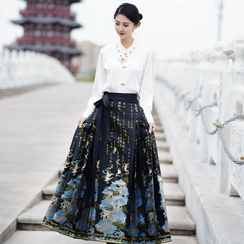 Новая тяжелая юбка с конским лицом