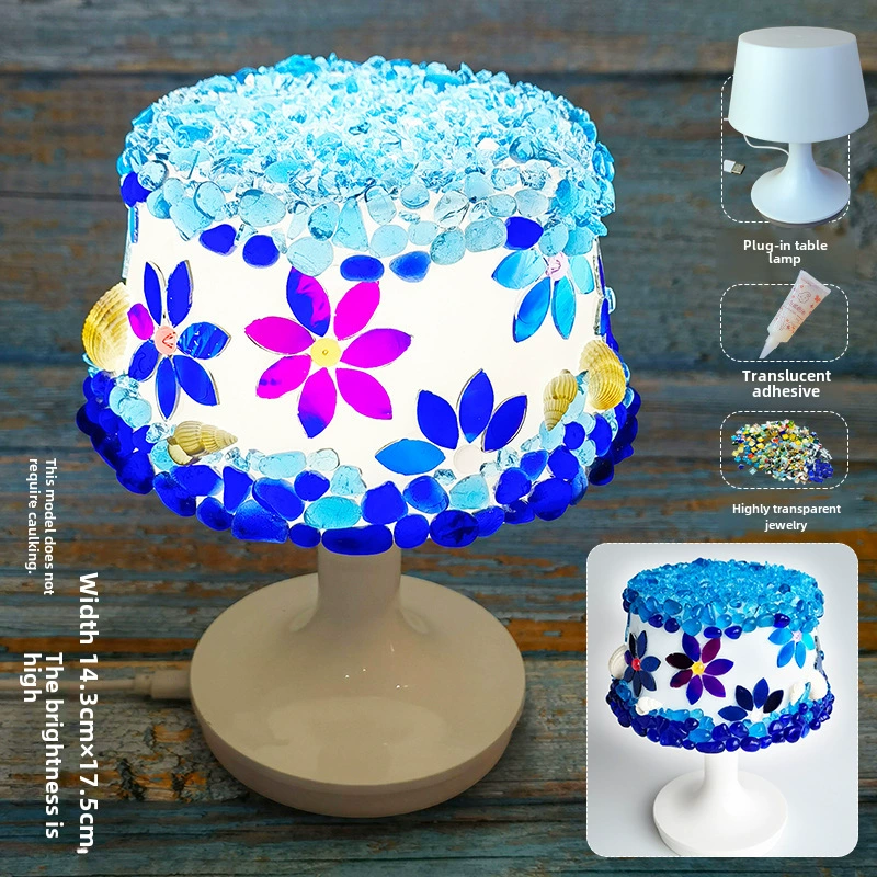 Настольная лампа, креативная мозаика, умная игрушка для взрослых, DIY