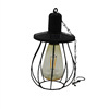 Incandescent lamp solar-powered, street retro bulb for gazebo, decorations, hanging lights