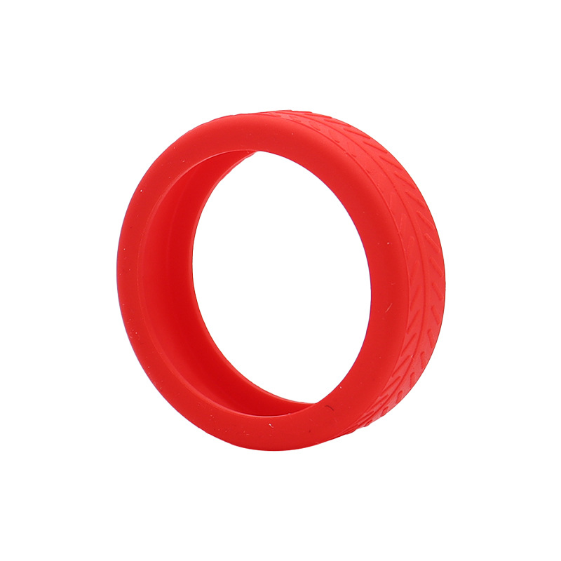 Funda protectora de rueda para equipaje Funda de viaje con reducción de sonido Funda de rueda de silicona Accesorios para equipaje antiruido y antideslizante