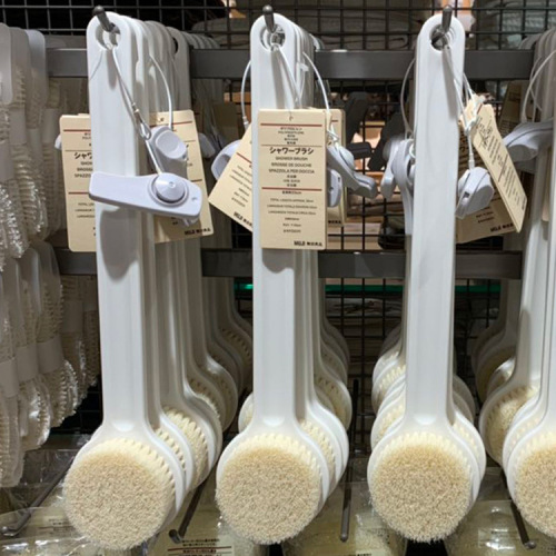 Japanese-style good quality bath brush long handle soft bristle bath brush back rub back brush body rub bath brush rub back brush