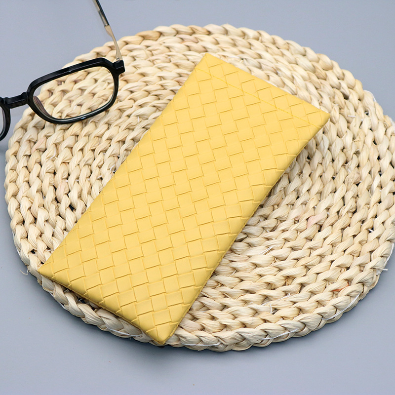 70g Weight Glasses Pouch Classification pu Material Solid Color Pattern Unisex Gender Casual, Elegant, Streetwear Style Casual Elegant Streetwear Solid Color Pu Unisex Glasses Pouch 5