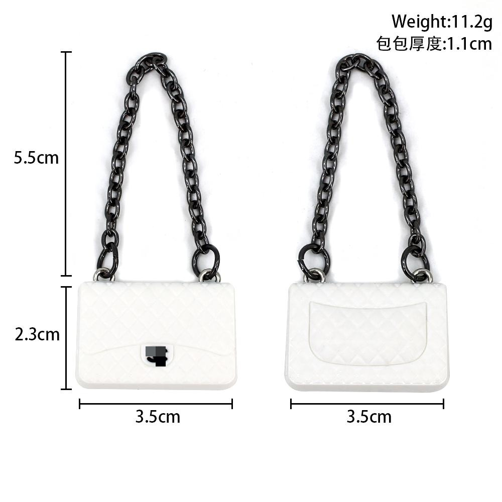 Dollhouse mini muñeca casa pequeña bolsa BJD bolsa de estilo de marca 6 centavos bolsa de muñeca 30 cm accesorios de muñeca