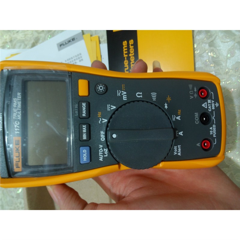 FLUKE美国福禄克万用表 F115C/F116C/F117C真有效值数字万用表