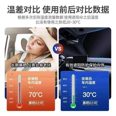 Sun shade – Curtain Front Windshield Cover